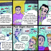 Arjen en zijn aquarium